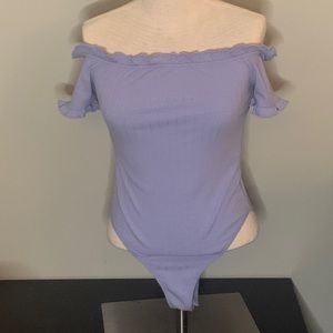 Forever 21 purple/blue body suit size M medium
